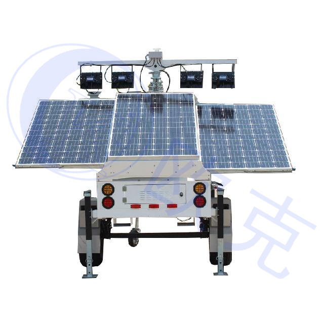 太阳能监控,便携式太阳能监控,太阳能移动拖车